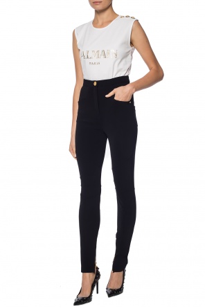 Top z nadrukowanym logo, zdjęcie 2 Top z nadrukowanym logo od Balmain